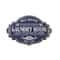 Hello Honey® Vintage Metal Laundry Room Wall Sign with Distressed Finish